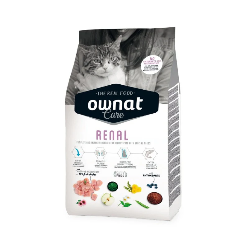 OWNAT – SANS CÉRÉALES OU RÉSULTATS RÉNAUX - CHAT