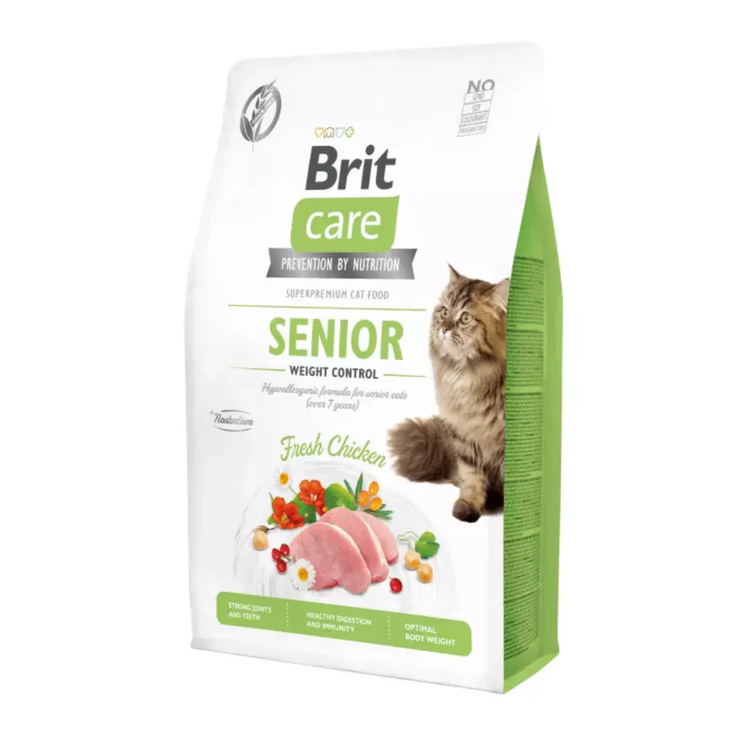 BRIT CARE FREE GRAIN - POUR CHAT SENIOR AND WEIGHT CONTROL