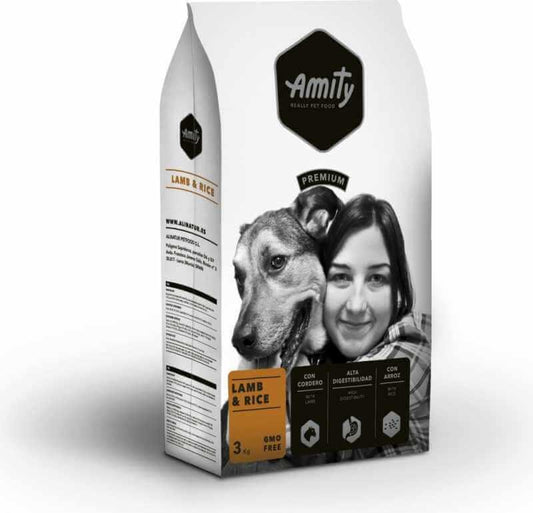 AMITY PREMIUM – CHIEN ADULTE AGNEAU ET RIZ