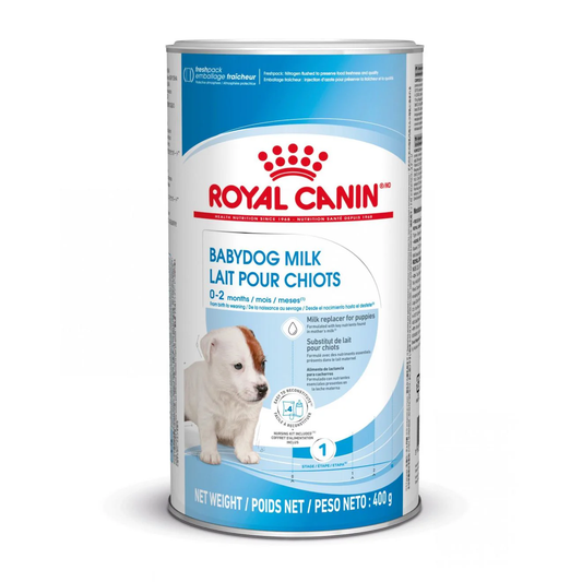 ROYAL CANIN - LAIT BABYDOG 400GR + BIBERON 