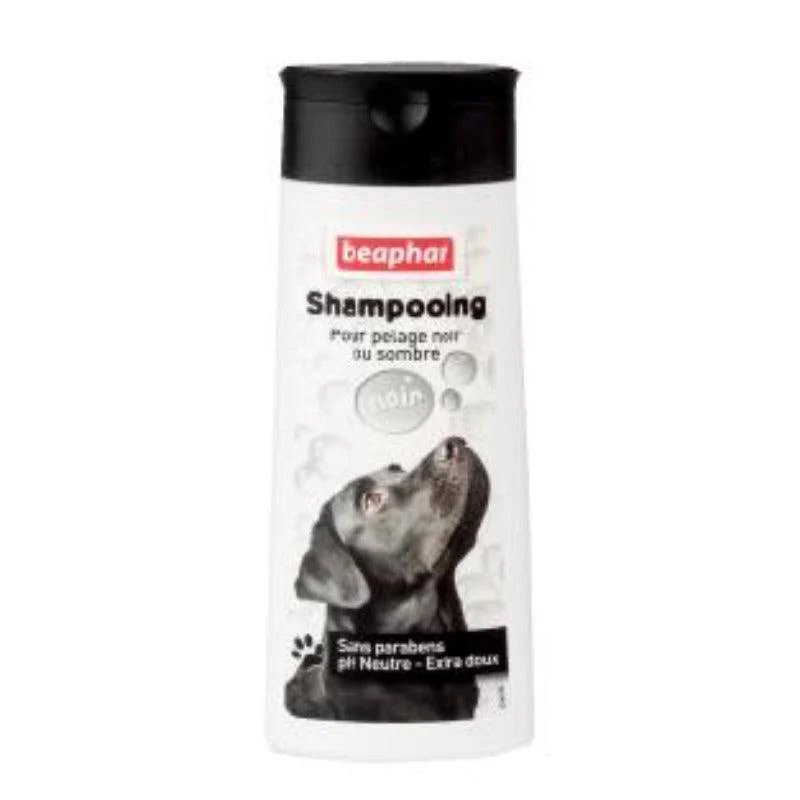 BEAPHAR – Shampoing Bulle Poils Noirs – 250 ml