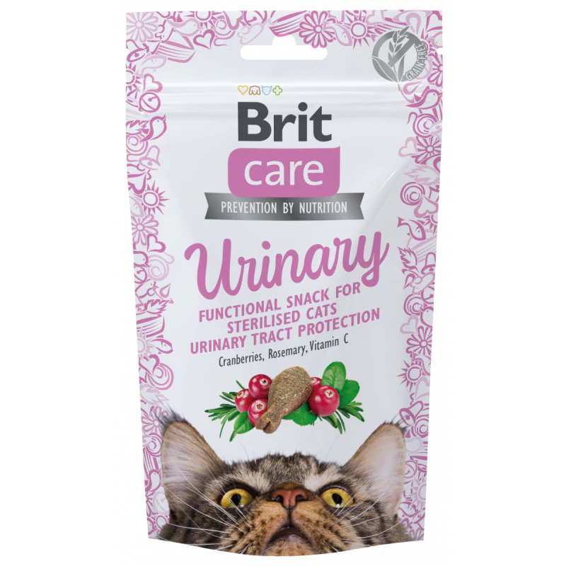BRIT CARE FRIANDISE POUR CHAT URINAIRE - 50 Gr 