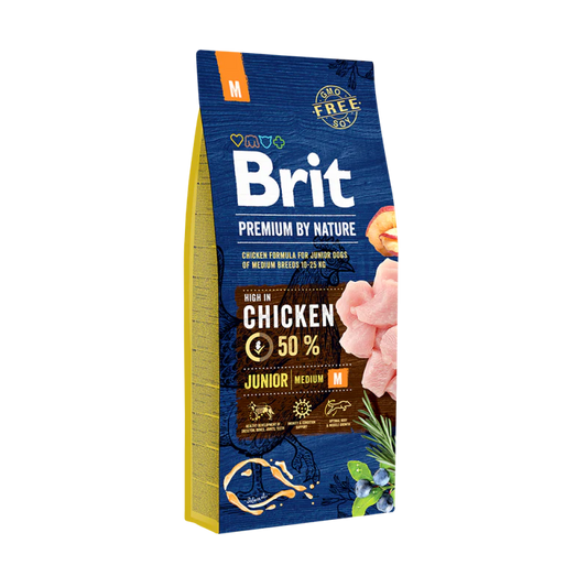 BRIT PREMIUM JUNIOR - M - 15 KG