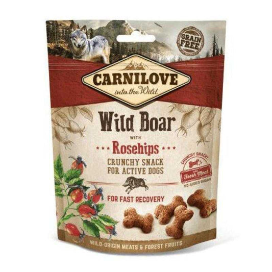 CARNILOVE – CHIEN - FRIANDISES SANGLIER &amp; CAILLE – 200 G 