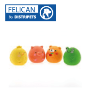 FELICAN - JOUET NOS LATEX 6.5 CM (LOT DE 1)