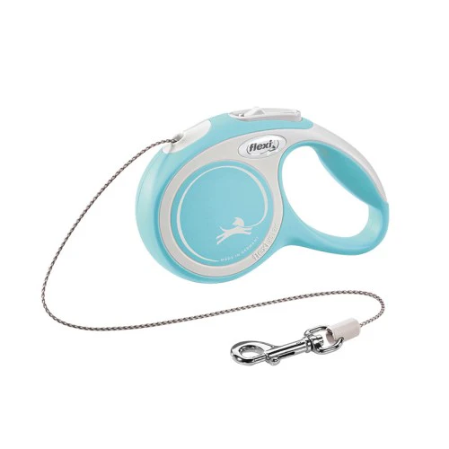 FLEXI NEW COMFORT – LAISSE ENROULEUSE POUR ANIMAUX JUSQU'À 12 KG