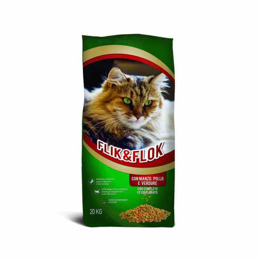 FLIK FLOCK - CROQUETTE CHAT ADULTE 20KG 