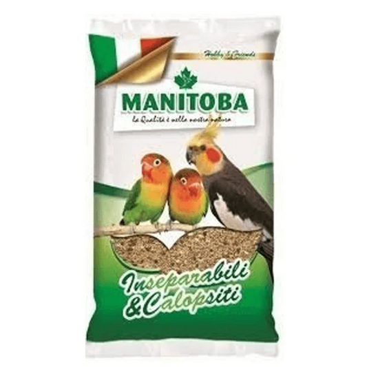 MANITOBA -INSÉPARABLES &amp; CALOPSITTES - 1 KG