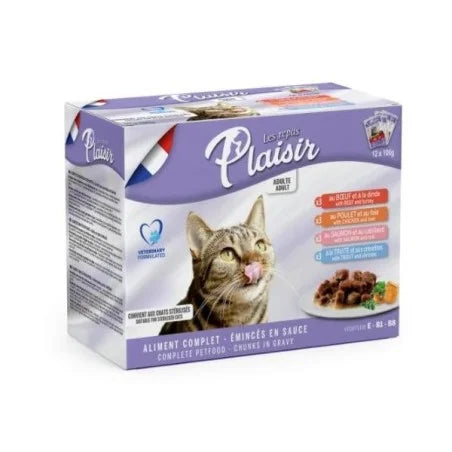 PLAISIR - PACK POCHON 12 pcs x 100Gr 