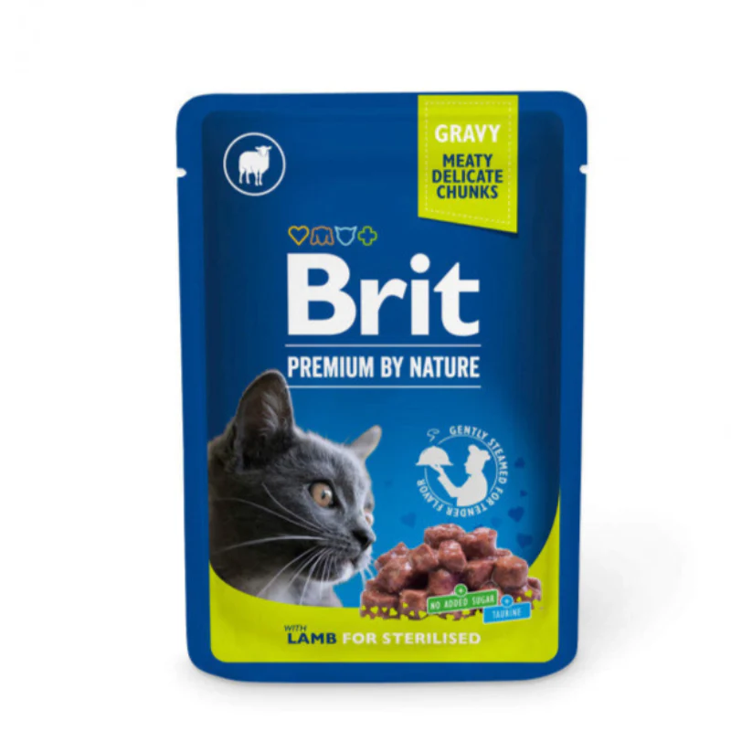 POCHON BRIT PREMIUM POUR CHAT - 100G 