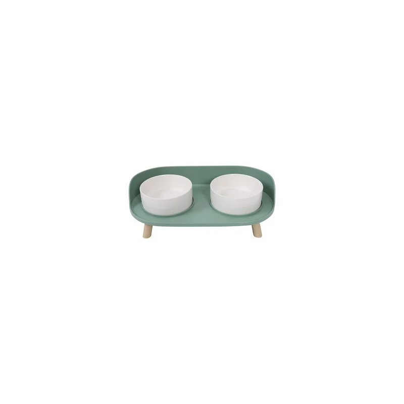 DUO GAMELLES EN PORCELAINE – 0,45 L