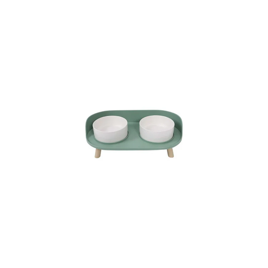 DUO GAMELLES EN PORCELAINE – 0,45 L