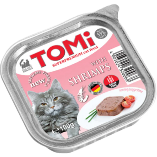 BARQUETTE TOMI - CREVETTES 100 Gr 
