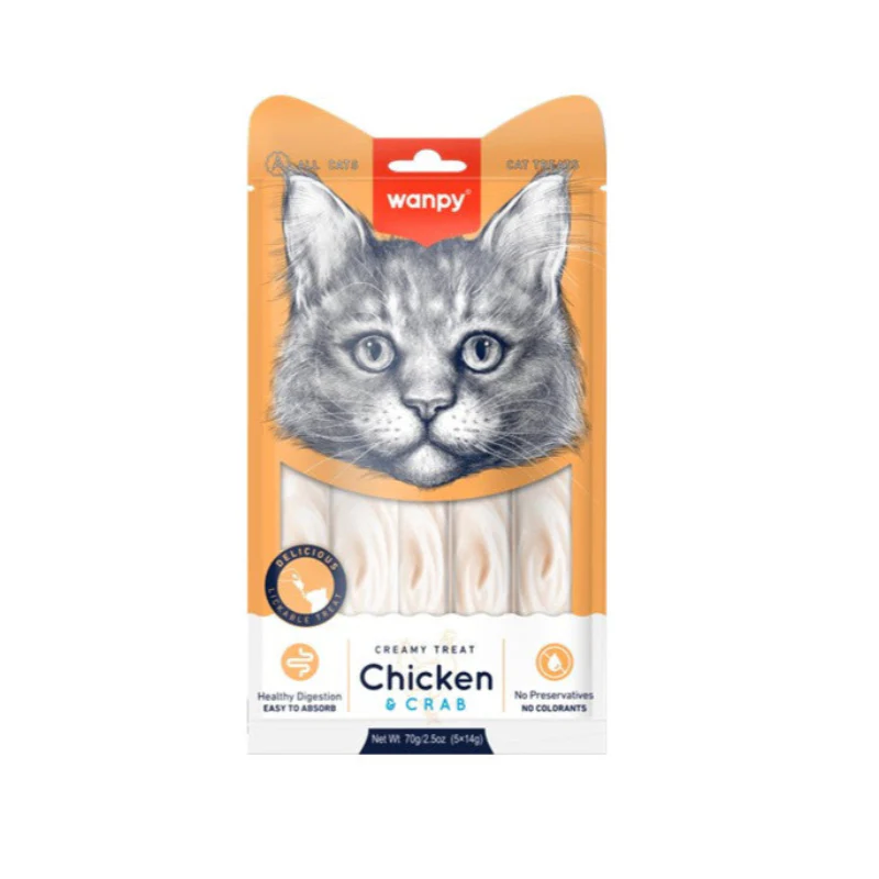 WANPY - CRÈME LIQUIDE POUR CHAT